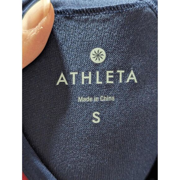 Athleta Women's Small Pink Abstract Floral Mystique Shorebreak Swim Dress - Picture 7 of 7